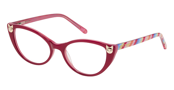 betsey johnson cat eye glasses frames